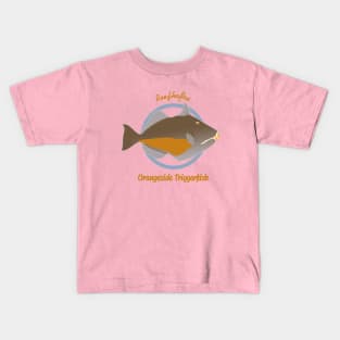 Orangeside Triggerfish Kids T-Shirt